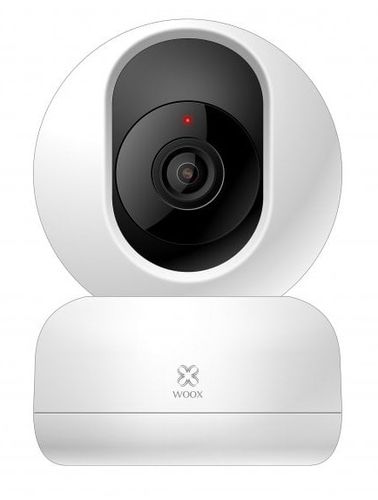 Iekštelpu Full HD viedā PTZ 360° kamera, 1080P, 5V DC, divvirzienu audio, balta, WOOX R4040 6901234567892; 8435350741617; 8435606833516