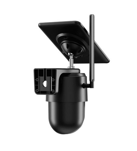 Bezvadu kamera 4G LTE, 3MP, ar SIM un saules bateriju, 9000mAh, USB-C, MicroSD līdz 128GB TUYA R4250 8435606830140