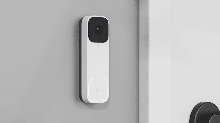 Bevielis išmanusis Wi-Fi durų skambutis ar video kamera 3MP, baltas, TUYA / Smart Life R4331 8435606742726