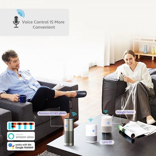 Integrēts Viedais DIY slēdzis, 230VAC, 10A, 2200W, Wi-Fi TUYA, WOOX R4967 8435350740726