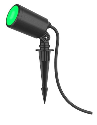 LED dārza gaisma 230Vac, 7W 520lm 2700K - 6500K, RGB+CCT, IP65, smart Wi-Fi, vadāma caur lietotni, TUYA / Smart Life, WOOX R5147 8435606715034; 8435606830546