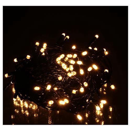 Viedā ziemassvētku LED apgaismojuma virtene, 230Vac, 20m, 200 x LED, silti balta, Wi-Fi, Bluetooth, WOOX R5151 8435606715072