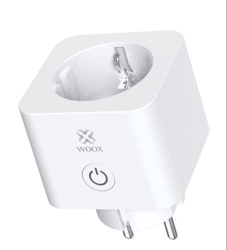 Viedā Wi-Fi rozete, Wi-Fi, 3680W 16A, ar enerģijas mērīšanu, TUYA / Smart Life, WOOX R6113 8435606720892