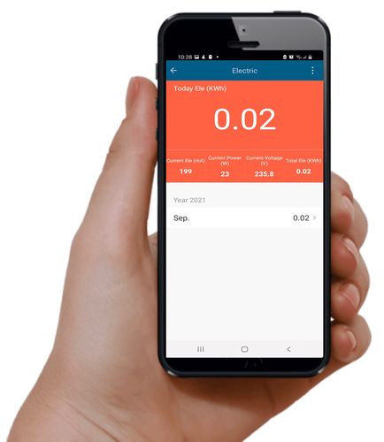 Viedais pagarinātājs, 3680W, enerģijas mērīšana, USB A + USB C, TUYA / Smart Life, WOOX R6132 8435606729130