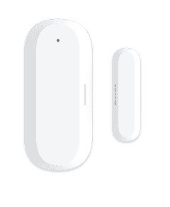 Smart ZigBee iekštelpu bezvadu durvju un logu sensors, 2 x CR2032, balts, WOOX R7047 8435606701259