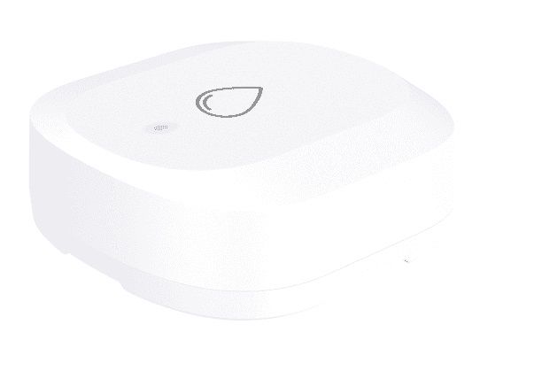 Smart ZigBee iekštelpu bezvadu ūdens noplūdes sensors, CR2032, IP67, balts, WOOX R7050 8435606701280