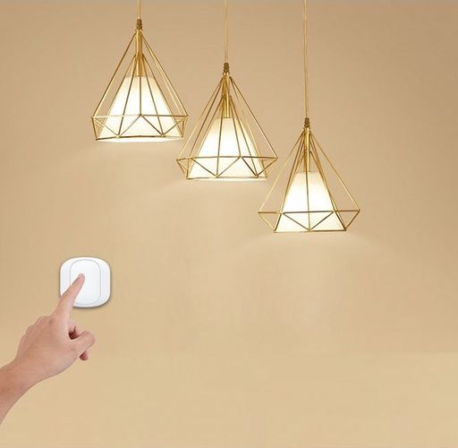 Smart ZigBee iekštelpu bezvadu mini slēdzis, CR2032, balts, WOOX R7053 8435606701129