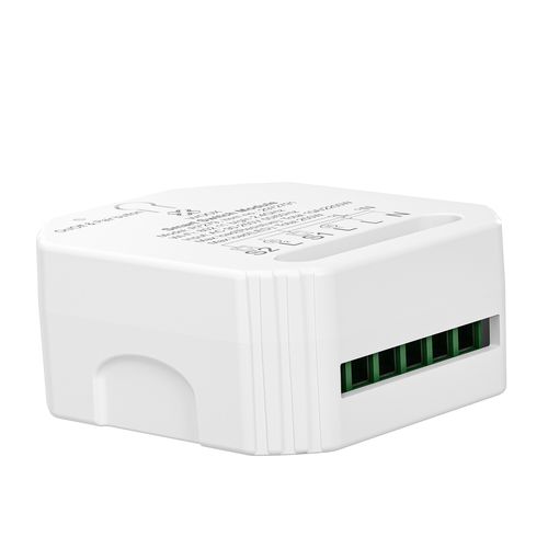 Smart 2 kanālu WiFi slēdža modulis, 230V 2300W max., TUYA, WOOX R7279 8435606735643
