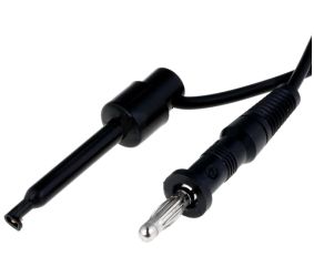 Vads: 4mm banāna tipa spraudnis - ICC16A tipa kontakts , melns R8-36B