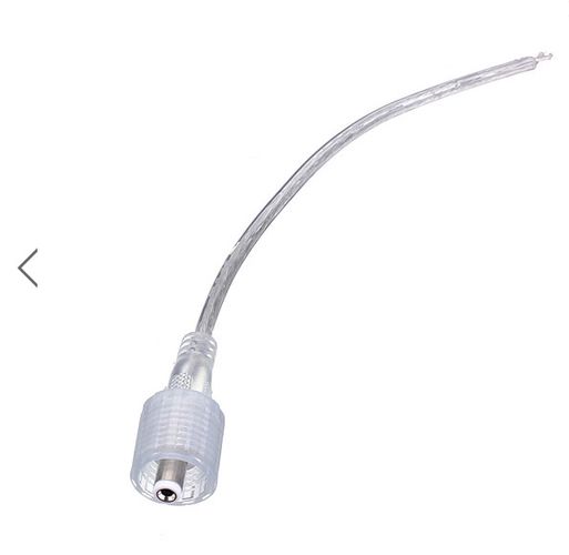 Savienojums LED lentei IP67 divu kontaktu spraudnis MALE; 2.1x5.5mm RP-62-MALE