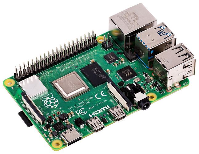Mini dators RASPBERRY PI 4 B ar 8GB RAM RPI4-MODBP-8GB 5056561800356; 765756931199