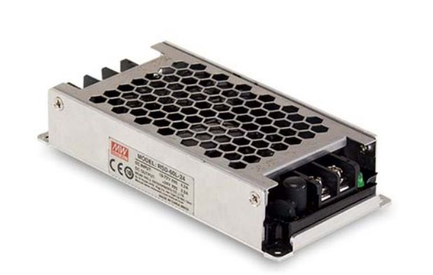 Sprieguma pārveidotājs DC/DC 18-72V:5V 12A slēgts MEAN WELL RSD-60L-5