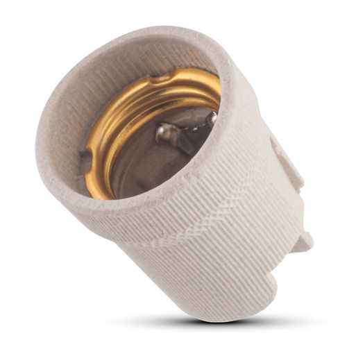 Ligzda spuldzei E27 230V keramiska LEMP/LIZ/E27 5907484331611