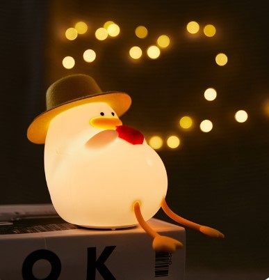 LED nakts lampa SUMMER DUCK FNL-11, uzlādējama USB C, 1200mAh, mūžīgā gaisma RTV100565 5907457738010