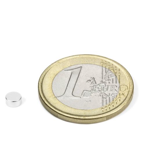 Diska magnēts Ø4x2mm NdFeB N45 MAG/4x2/NEO 7640155437028