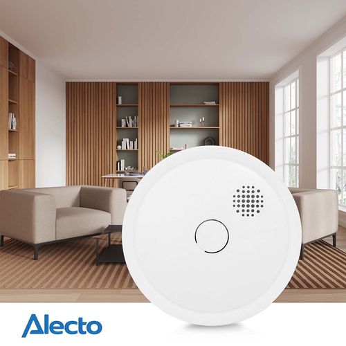 Wireless connectable smoke detector 10 year White SA61 8711902076339