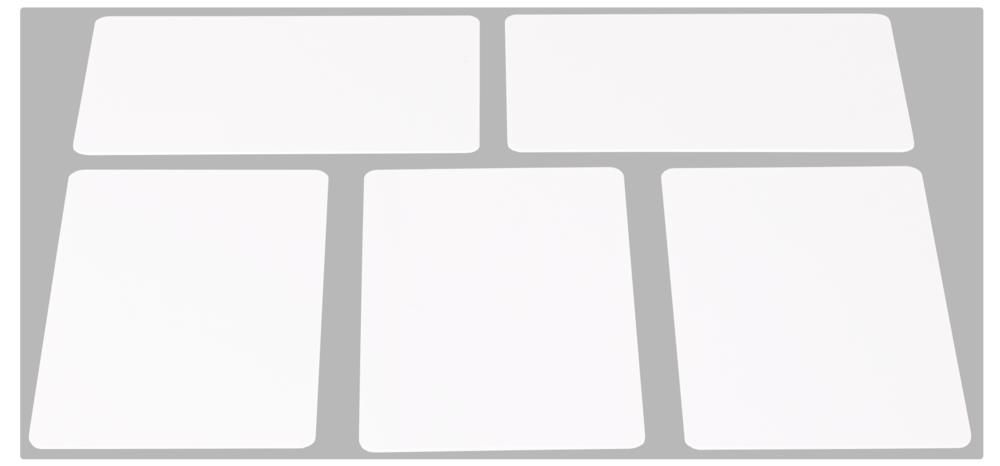 Bezvadu atslēgas RFID karte (5 gab. komplektā), 13.56MHz SBC-RFID-card 4250236814940