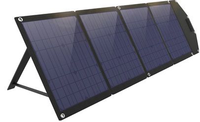 Pārnēsājama saules baterija 160 W, 1 x DC, 1 x USB-C, 2 x USB-A, salocīta: 545x351x20mm, izvērsts: 1965x545x4mm, Choetech. SC010 6932112103680