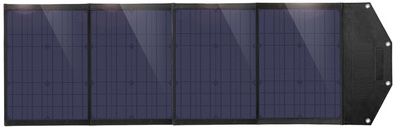 Pārnēsājama saules baterija 160 W, 1 x DC, 1 x USB-C, 2 x USB-A, salocīta: 545x351x20mm, izvērsts: 1965x545x4mm, Choetech. SC010 6932112103680