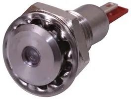 LED INDICATOR, 24V, RED, IP67 DX0505/RD/24