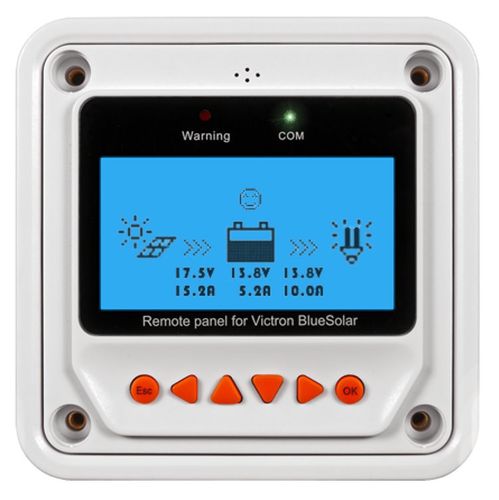 Tālvadības panelis, kas paredzēts BlueSolar PWM-Pro SCC900300000 8719076025627