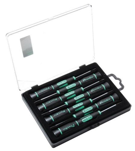 7 gab. skrūvgriežu komplekts elektronikai, SD-081A Pro'sKit SD-081A 4711552152654