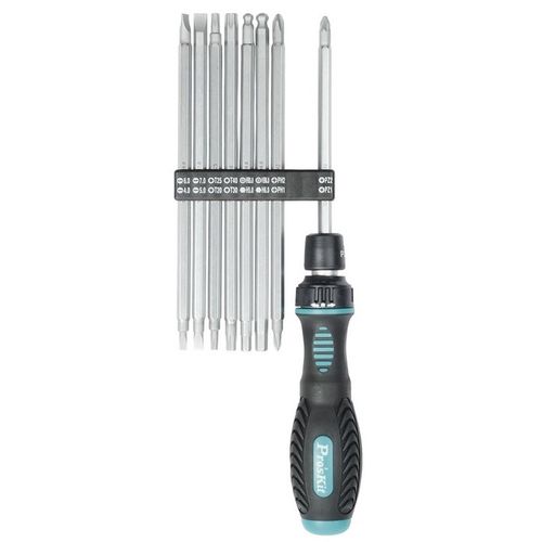 16-In-1 reversīvs sprūda skrūvgrieža komplekts, SD-9816 Pro'sKit SD-9816 4710810400032