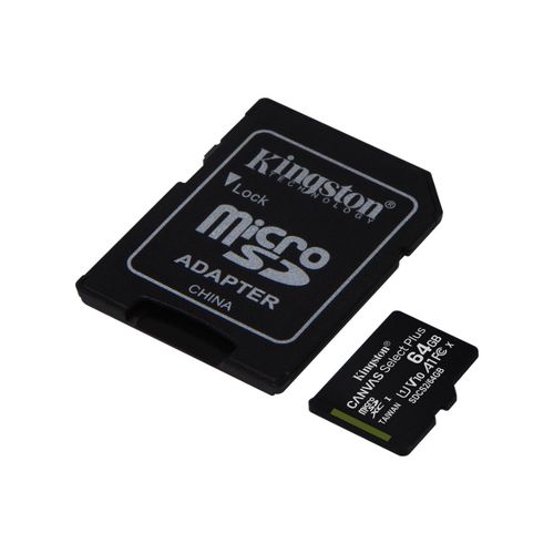 Atmiņas karte microSD 64GB ar  SD Adapteri SDCS2/64GB 740617298697