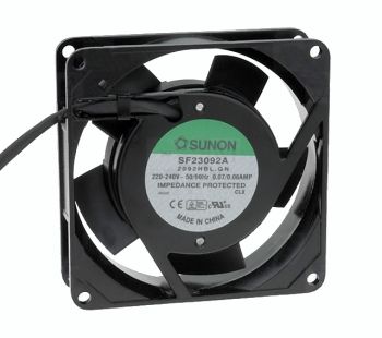Ventilators  92x92x25mm  AC230V 56,50m3/h 38,5dBA SUNON RoHS SF23092A2092HBL