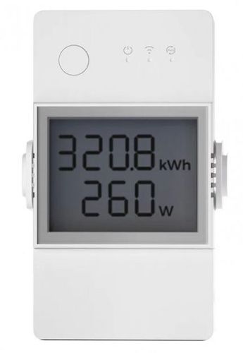 Viedais Wi-Fi jaudas mērītāja slēdzis ar iespēju ierobežot POWR316D, 230VAC, 16A, DIN, POW Elite, SONOFF SONOFF-POWR316D 6920075777499