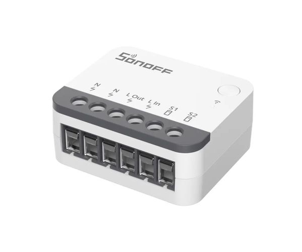 Viedais relejs 100-240Vac, 10A, ZBMINI Extreme ZBMINIR2 Zigbee 3.0 SONOFF-ZBMINIR2 6920075742916; 6920075743142