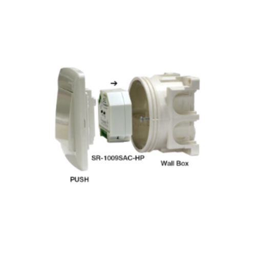 LED vadības sistēmas uztvērējs 230Vac 400W, PUSH-DIM, TRIAC, Easy-RF sērija, Sunricher SR-2501SAC-HP