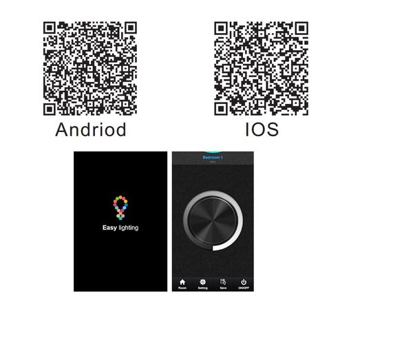 Wi-Fi signāla pārveidotājs LED apgaismojuma vadības sistēmai SR-2818WIN