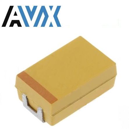 Tantāla SMD kondensators 100uF 16V D vērtība ±20% -55÷125°C TAJD107M016R