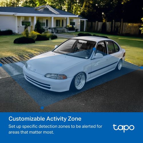 Wi-Fi lauko kamera PT, 2K 1440p, Starlight Color Night Vision, IP66, MicroSD līdz 512GB TAPO-C520WS 4895252501599