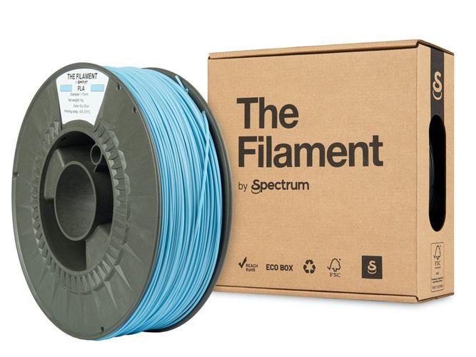 Filaments PLA Sky Blue 1kg Spectrum filaments PLA-SkyBLUE-1-TF 5907138400373