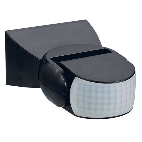 Kustību sensors, PIR 230 Vac, 180°, 12m, 1200W, regulējams, IP65, melns, THORGEON THORGEON-02016 4751029893505