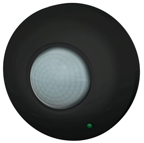 Kustību sensors, PIR 230 Vac, 360°, 6m, 1200W, virspusējs, melns, THORGEON THORGEON-02021 4751029894519