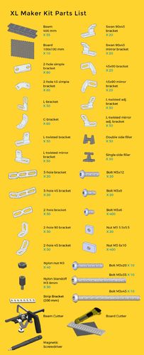 TOTEM XL MAKER komplekts TKM-MK3