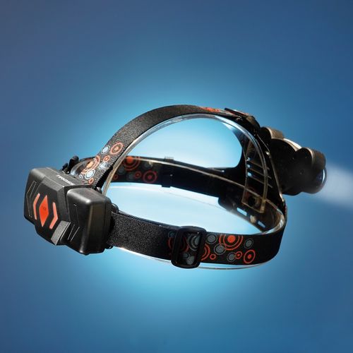 Galvas lukturis uzlādējams ar 10W CREE LED + 2x1W COB LED, gaismas fokuss TS-1198 5901698507152