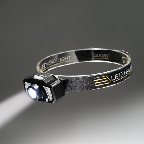 LED priekšējais lukturis, 2W XPE LED 100/120lm, uzlādējams 1200mAh, ar sarkanu gaismu TS-1962 5901698507985