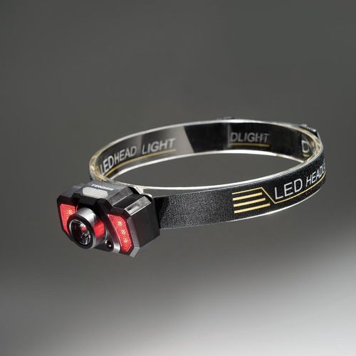 LED priekšējais lukturis, 2W XPE LED 100/120lm, uzlādējams 1200mAh, ar sarkanu gaismu TS-1962 5901698507985