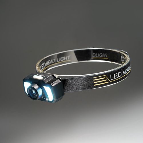 LED priekšējais lukturis, 2W XPE LED 100/120lm, uzlādējams 1200mAh, ar sarkanu gaismu TS-1962 5901698507985