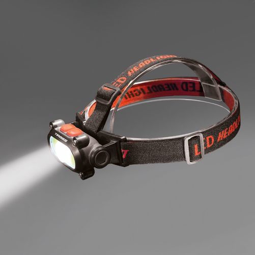 LED priekšējais lukturis, XPE 120lm + COB 200lm, uzlādējams 18650 1200mAh TS-1963 5901698508012