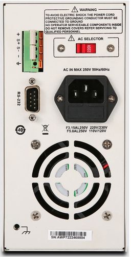 Laboratorinis maitinimo šaltinis, 360W, 0-40V, 0-30A, 10mV,1mA, RS-232, UNI-T UDP6730 6935750567319