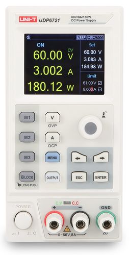Laboratorinis maitinimo šaltinis, 360W, 0-40V, 0-30A, 10mV,1mA, RS-232, UNI-T UDP6730 6935750567319