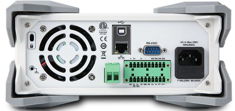Programuojamas DC maitinimo šaltinis, 1kanalas, 100W, 0-60V, 0-5A, 1mV, 0.1mA RS232, RS485, USB, LAN AC 100V - 240V, 47Hz - 63Hz, UNI-T UDP6922B 6935750569238