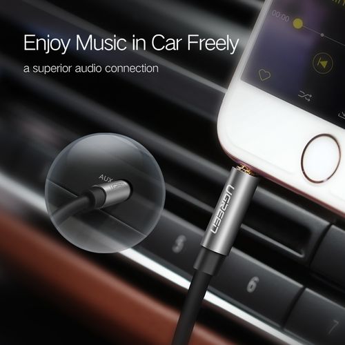 Kabelis 3,5 mm spraudnis - 3,5 mm spraudnis 1 m AV119 UGREEN UGREEN/10733 6957303817337