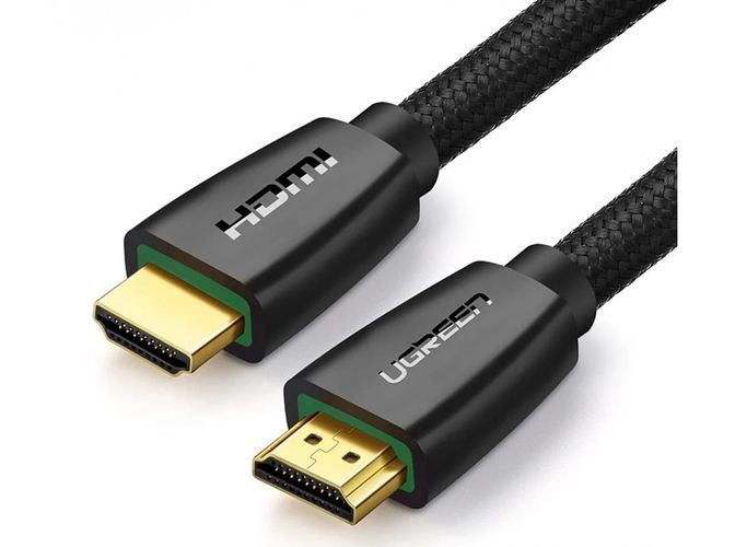 HDMI-HDMI 15 m kabelis (HDMI 1.4 4K@30Hz) melns ar neilona pinumu HD118 ar virziena IC UGREEN UGREEN/40416 6957303844166