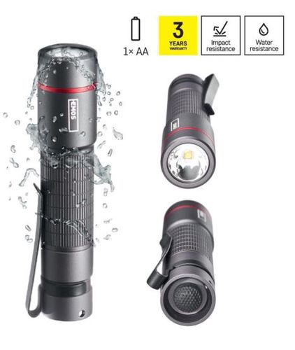 Lukturis, mitruma izturīgs IP65, ULTIBRIGHT 60, CREE LED, 170lm, 1xAA, EMOS P3160 8592920089705